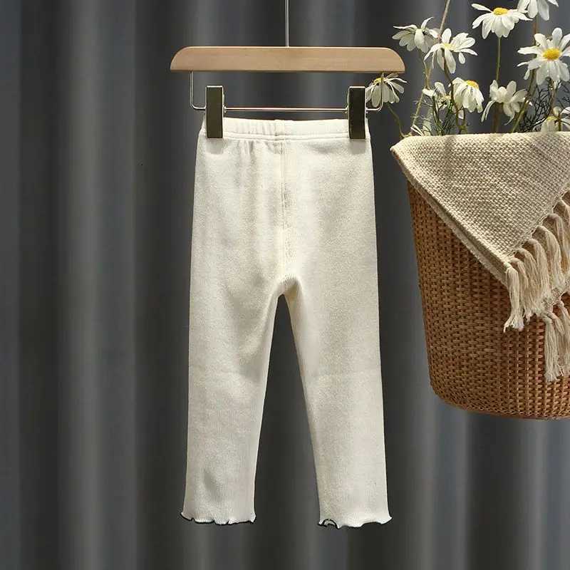 Girls Pencil Pants Spring Kids Leggings Children Printed Bears Skinny Pants Girl Cotton Trousers School Casual WearT251024