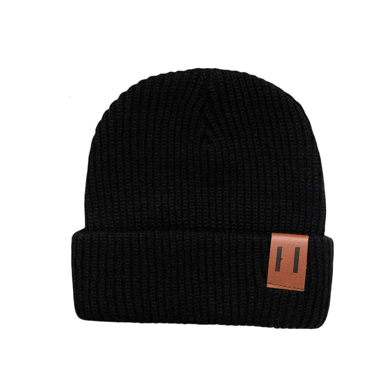 3pcs Autumn Winter Baby Warm Knitted Hats Kids Knit Beanie Hat Solid Color Children Hat For Boys Girls AccessoriesL251024