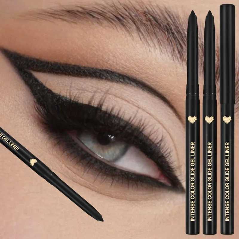 Gel Eyeliner in Black Set Is Smudgeproof Longlasting Glides Effortlessly for Perfect Lines and Is Perfect for Everyday UseL251024