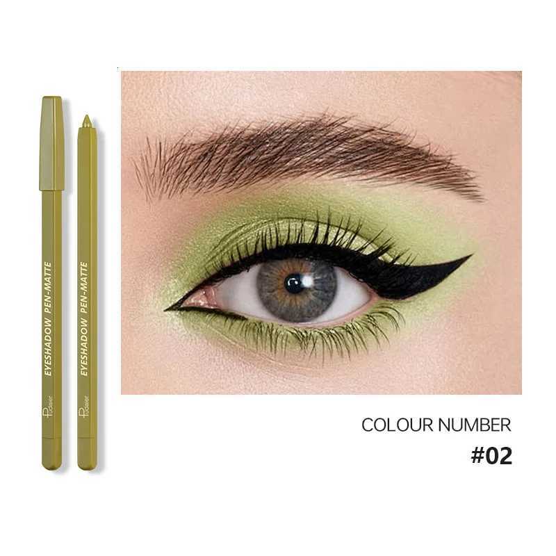 24 Color Eyeshadow Stick Matte Color Eyeshadow Pencil Pearlescent Eyeliner Gel PencilL251024
