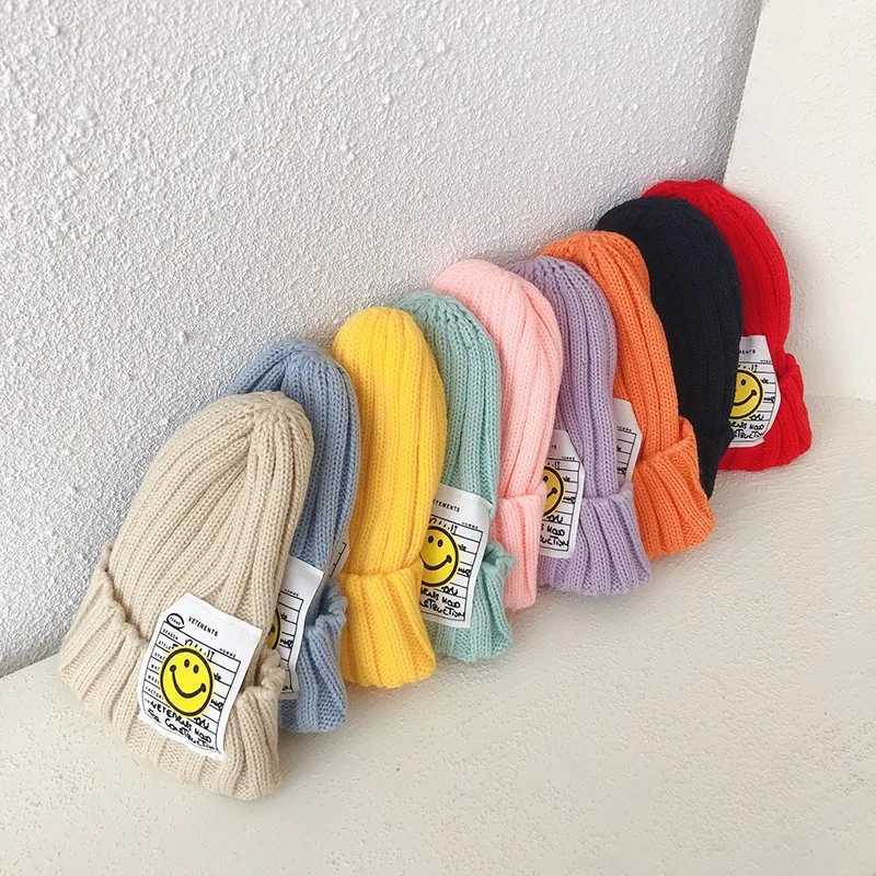 Knitted Kids Beanie Cap Infant Newborn Baby Knit Hat Children Cartoon Hat For Boys And Girls Warm Hat 06 YearsL251024