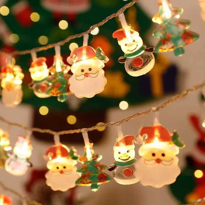 Christmas tree LED string lights 15meter 10LED Christmas hanging lights fairy lights garlands atmosphere decoration 2025 C251024