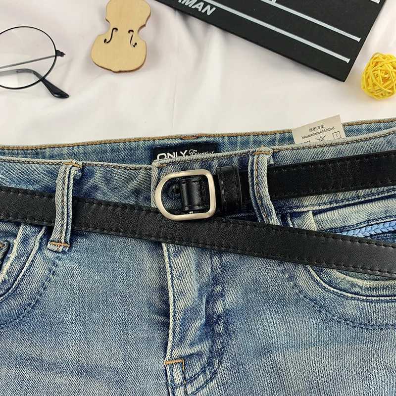 Men Belt Casual Simple Perforated WomenS Belt Paired With Jeans MenS Belt Pu Leather Belt W251024