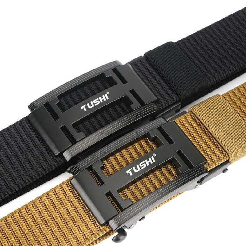 MEDYLA Belt Mens Outdoor Leisure Belt Nylon Military Army belt Outdoor Metal Buckle Training Hunting Belt BLL041 C251024