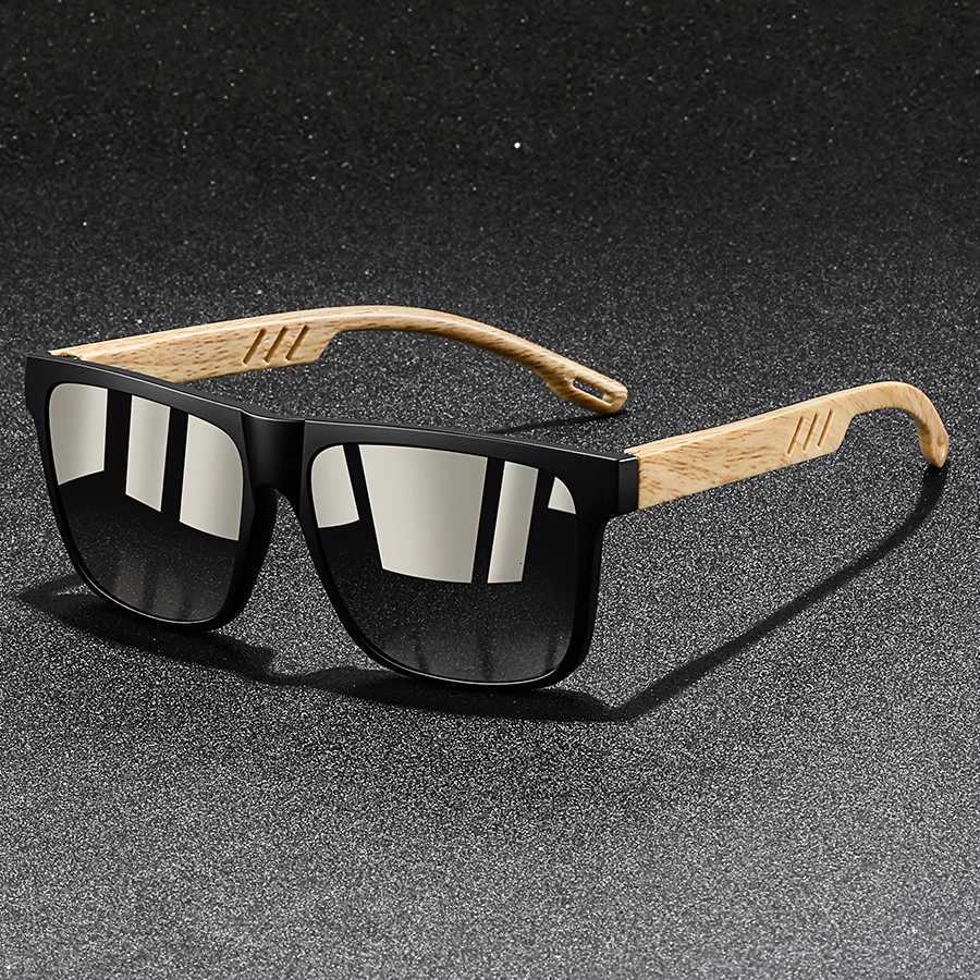 New Fashion Vintage Square Frame Sunglasses Men Women Fishing Driving Luxury Brand Designer Sun Glasses UV400 EyewearT251024