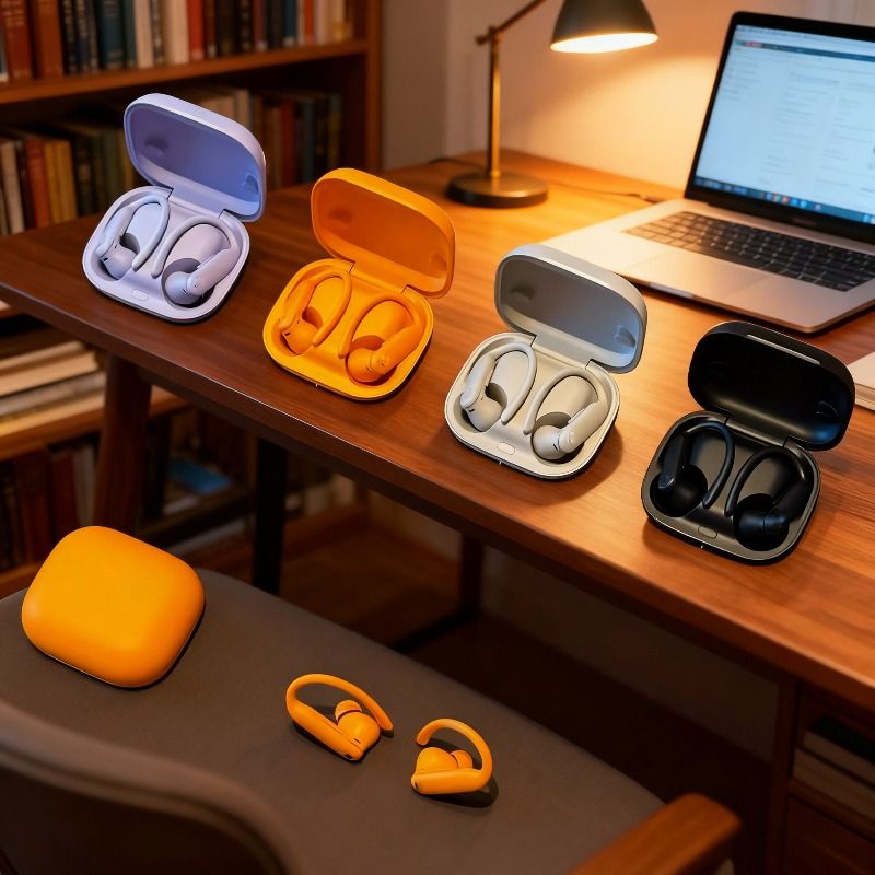 TWS Powerbeat Pro 2 Power Wireless Headphone Ear Hook EarBuds Bluetooth Earphone Noise ANC Reduction Stereo Sound Headset