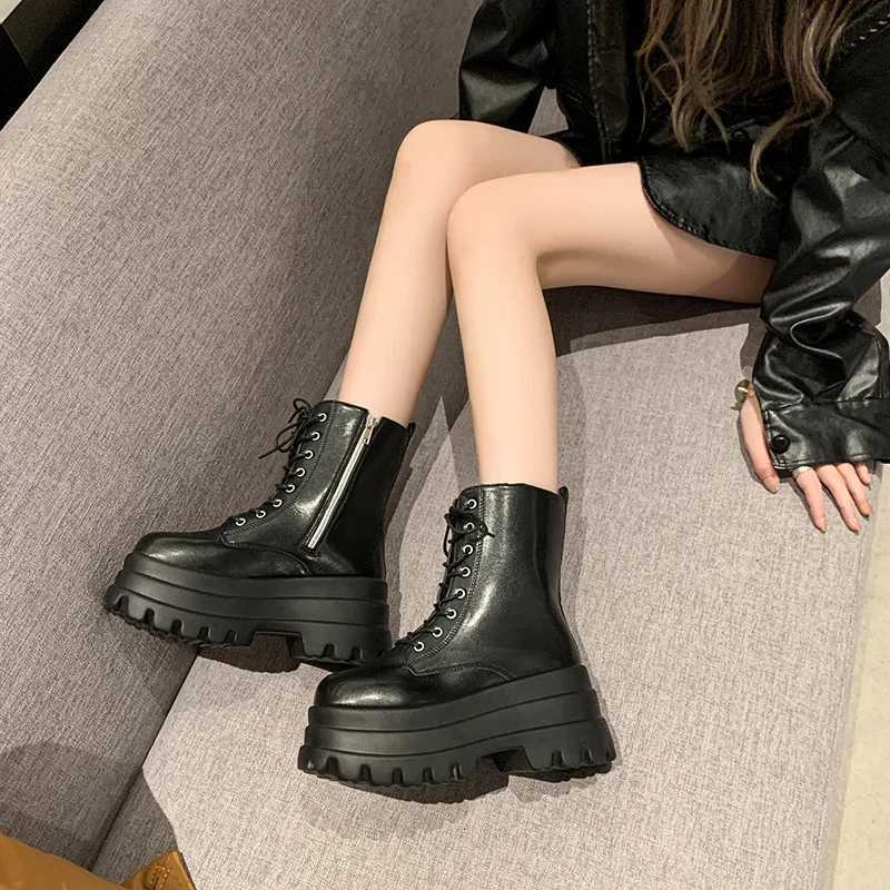 Style Fashionablecomfortable Short Boots for Heighteningslimming Thicksoled Womens Boots 9 Cm Catwalk Knight Boots for Women W251024