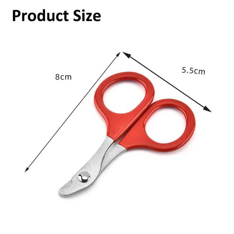 Pet Nail Scissors Toe Claw Trimmer Suitable For Cats And Dogs And Other Small Pet Nail Care Stainless Steel Durable Dog Gadgets Z20251024