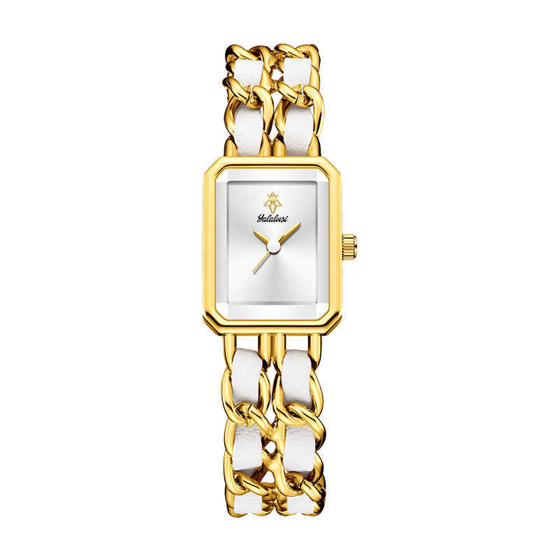YaLaLuSi Small Square Womens WATCH Quartz Womens WATCH Small Dial Fashion Womens WATCH Z20251024