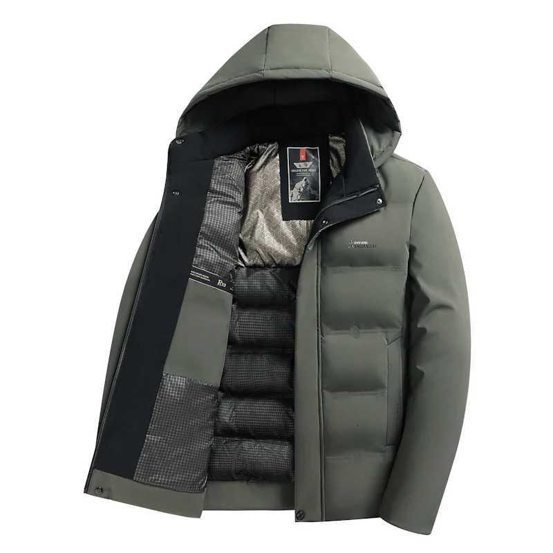 2024 new arrival winter hooded jacket silllike cotton jackets menmens fashion thicken warm parkas winter coat male MY011 Z251024