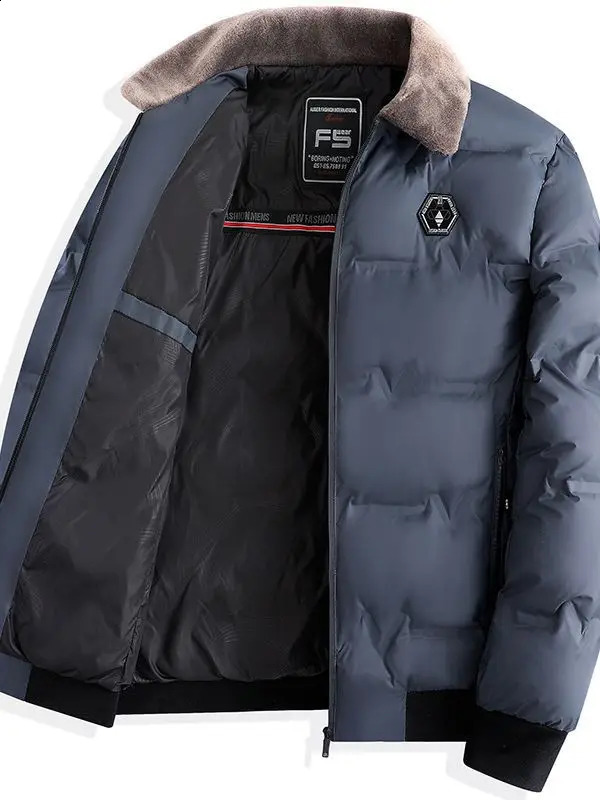 Winter Men Fur Collar Down Jackets Warm Parkas High Quality Male Outwear Casual Winter Coats Man Slim Fit Down Jackets 4XL 251020