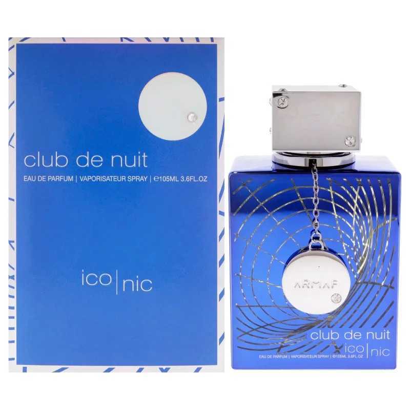 Armaf Club de Nuit Blue Iconic Eau de Parfum 105ml Original Arab Perfumes Lasting Pheromone Perfume Cologne for Man Makeup W251024