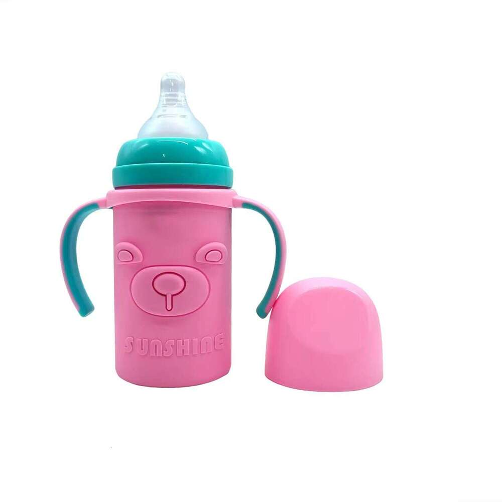 Quality High Borosilicate Glass Baby Bottle Newborn Safe Durable for Early Feeding