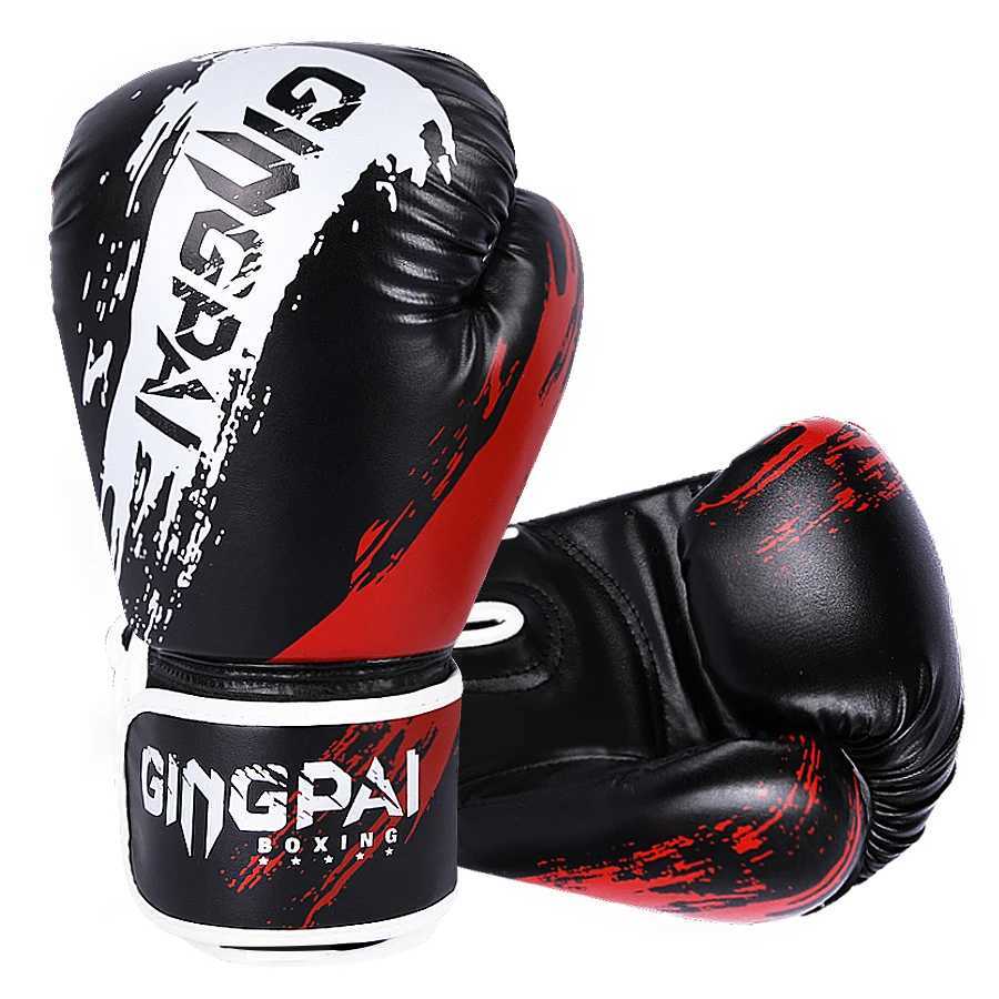 PU Kick Boxing Gloves for Men and Women Karate Muay Thai Free Fight MMA Sanda Training Adults 6 10oz Y251023