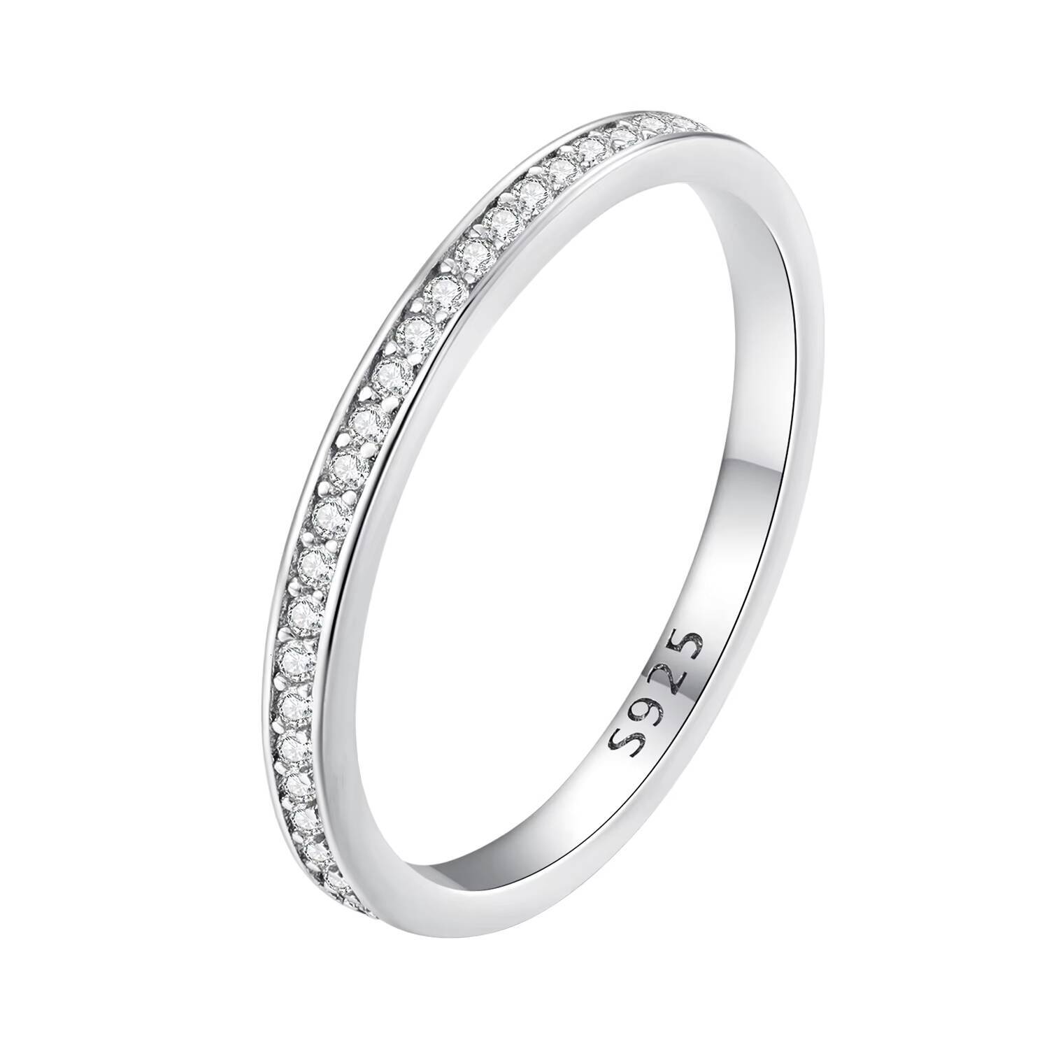 925 Sterling Silver Rings Moissanite Rings Bling Rings