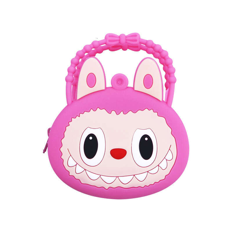 Hot Selling New Silicone Purse Mini LABUBU Small Handbag Cartoon Children's Coin Bag Designer Bags