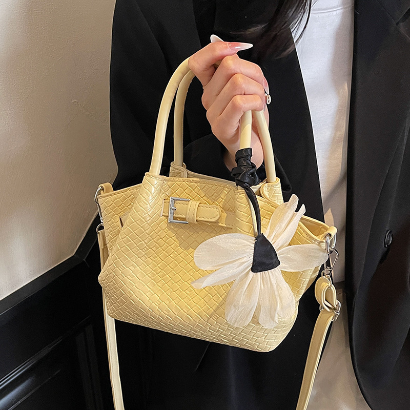 Luxury Brand Designer Bag Summer Niche Woven Bag For Women 2025 New Fashion Versatile Crossbody Bag Trendy Handbag Small Tote Bag