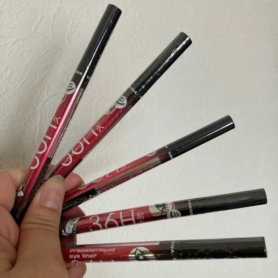 Black Eyeliner Pen Eyes Makeup Waterproof Liquid Eye Liner Pencil Make up Longlasting Eyelid Drawing CosmeticsL251024