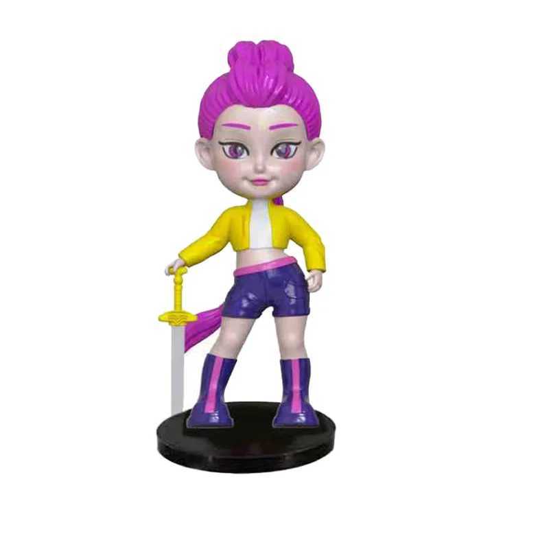 Kpop Demon Hunters Figure K Pop Demon Hunters Figures Huntrix Figures Toy Derpys Tiger Rumi Mira Zoey Sussy Figurine Ornament J251024