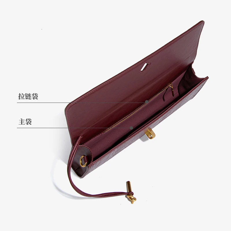 TopHandle Bag For Women Evening Handbag Long Purse Pattern Crossbody Shoulder Bags Fashionable Outfits 251023