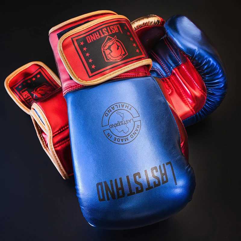 Kick Boxing Gloves for Men Women PU Karate Muay Thai Guantes De Boxeo Free Fight MMA Sanda Training Adults Kids Equipment Y251023
