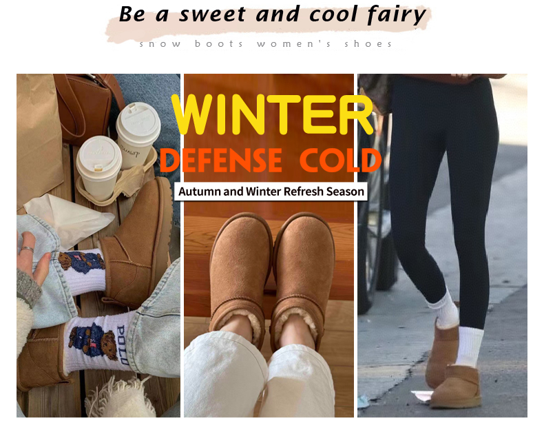 Designer Classic Ultra Mini Boots Snow Micro Boot Platform Short Women Men Fur Sheepskin Chestnut Sand Mustard Seed Boot