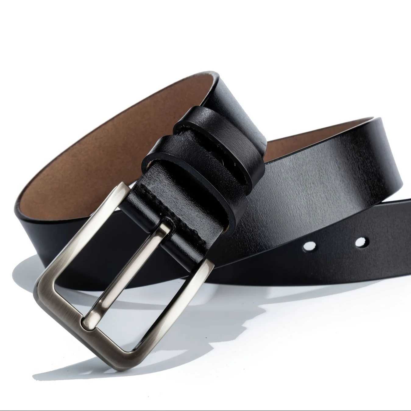 Fashionable Mens Alloy Pin Buckle Belt With Suit Jeans Multifunctional Business And Casual Accessories W251024