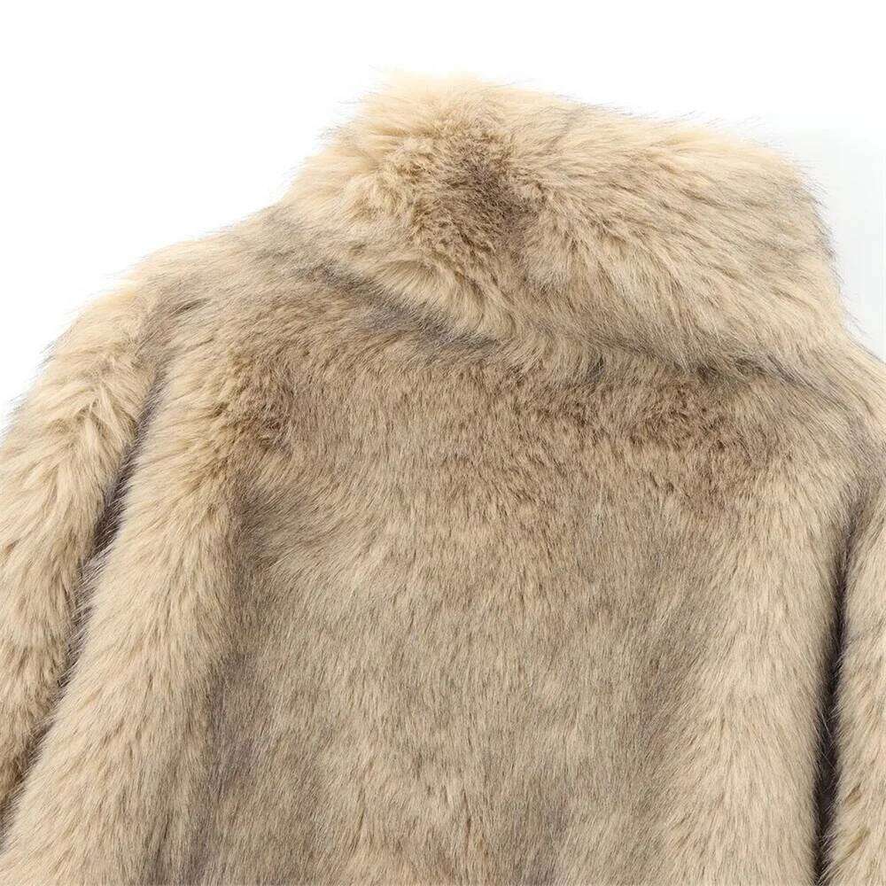 Women Rolled Edge Long Sleeved Minimalist Hoodie For Autumn And Winter New High Neck Fur Short Jacket hoodie