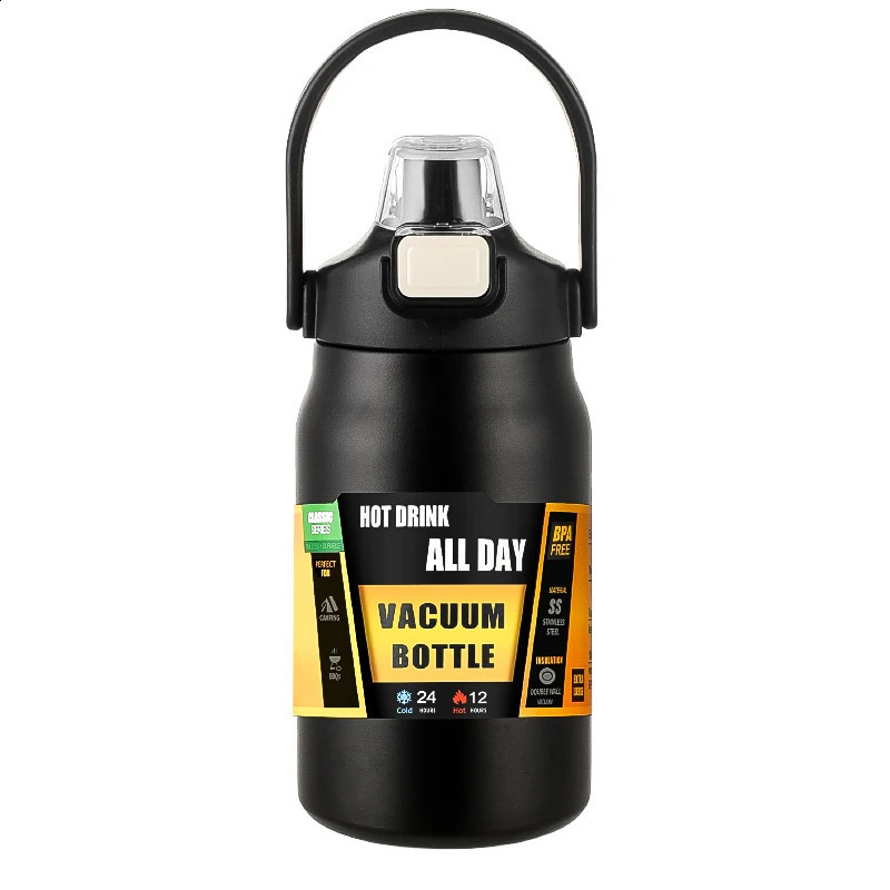 SUS304 Stainless Steel Thermos Portable Tumbler Vacuum Flasks Cold and Sports Water Bottle 251023 W260226