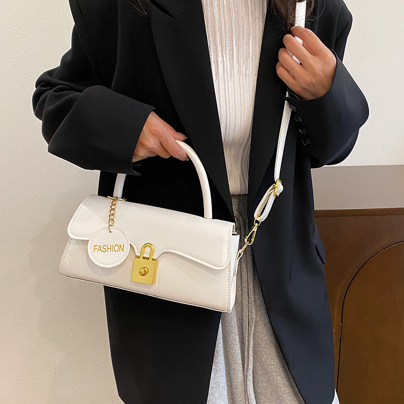 Designer free shipping Plaid tote bag women bag shoulder bag crossbody bag versatile large capacity handbag Task-oriented white plain