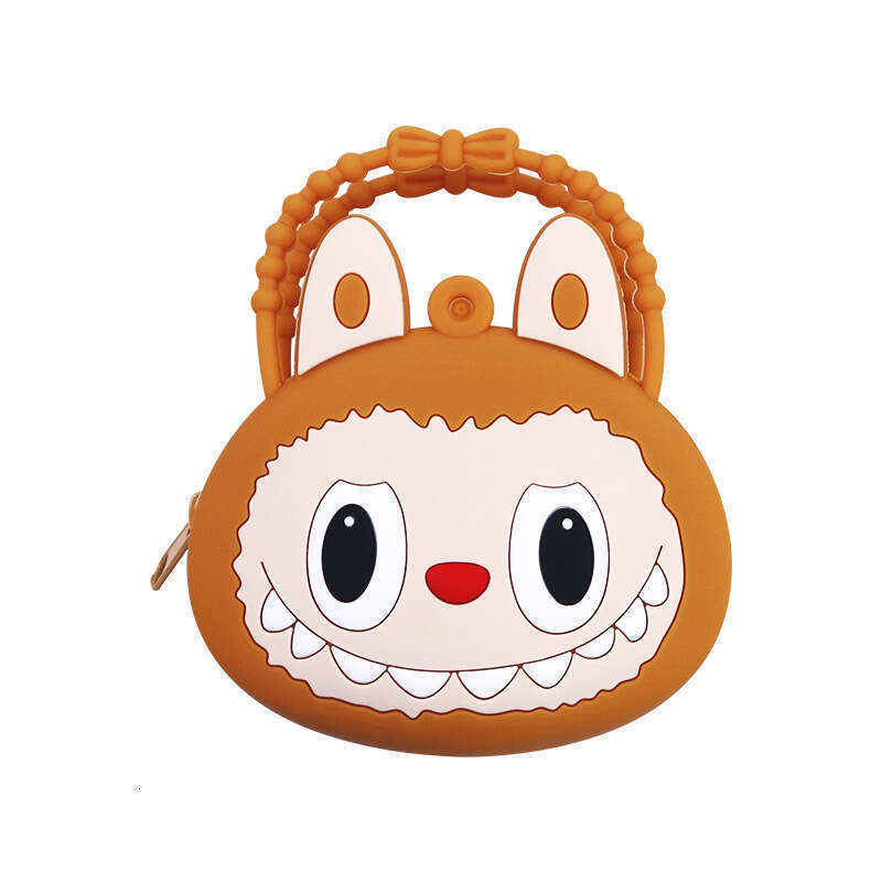 Hot Selling New Silicone Purse Mini LABUBU Small Handbag Cartoon Children's Coin Bag Designer Bags