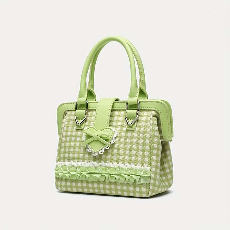 Synthetic Handbag - Elegant Small Purse Clutch With Magnetic Closure, Pastel Mint Green/Soft /Pink, Everyday & Formal Events, Easy-Clean 'S Bag, 