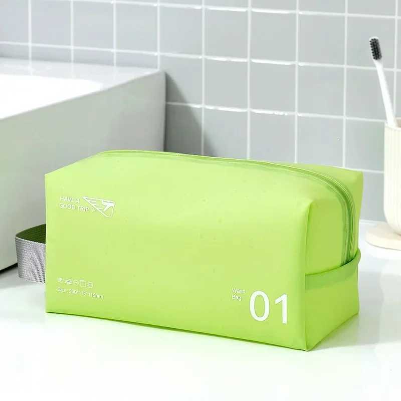 Travel Portable Cosmetic Bag Multifunctional Simple Lipstick Beach Makeup Pouch Women Waterproof Cases Toiletries OrganizerT251024