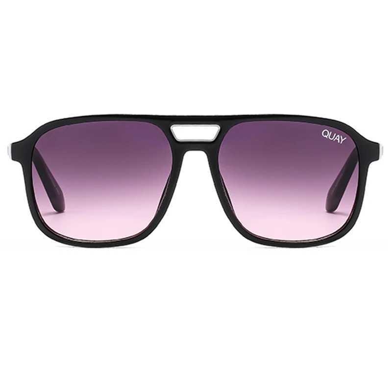Oversized Mirror Women Sun Glasses for WomenMen Quay On the Fly Sunglasses Shades Gafas UV400 Fashion Sunglasses WomenT251024