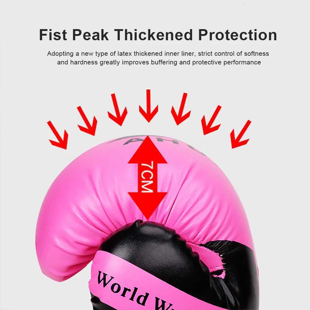 Boxing Gloves Boxing Training Gloves Hook and Loop Closure Punching Bag Gloves Training Sparring Gloves for Men Women Y251023