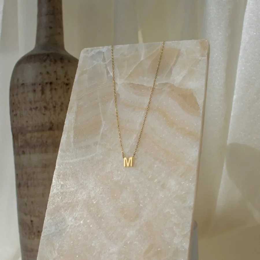 Dainty Initial Necklace Custom Letter Charm Necklace Delicate Layering Necklace Birtay Gift for HerXJ251024