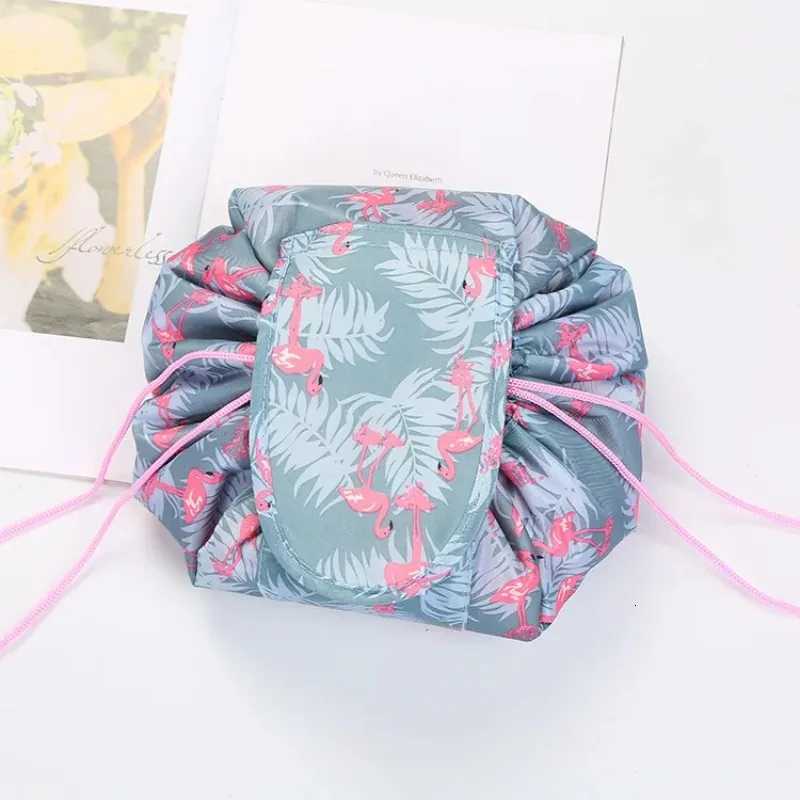 Women Drawstring Cosmetic Bag Travel Storage Makeup Bag Organizer Female Make Up Pouch Portable Waterproof Toiletry Beauty CaseT251024