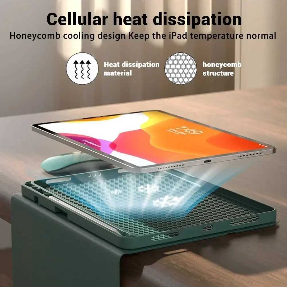 Tablets keyboard Case For iPad 11th A16 2025 Case 102 7th 8th Cover For iPad Air 11 2025 Pro 11 10th Air 54 Air 13 2024 FundaXJ251024