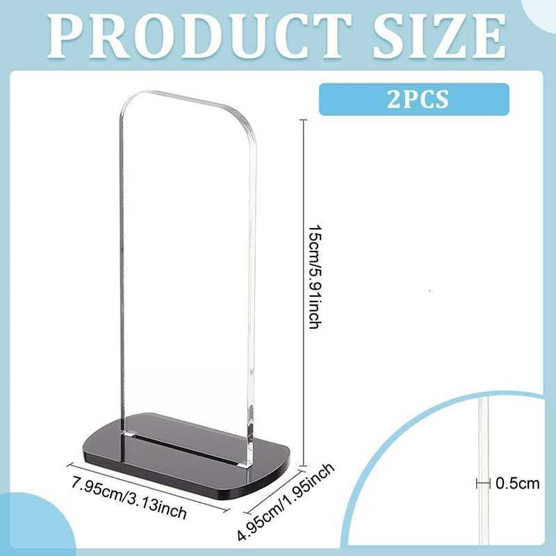 2 Pcs Acrylic Boxing Glove Displays Support Showing Shelf Family Collection Autographed Glove Racks Y251023
