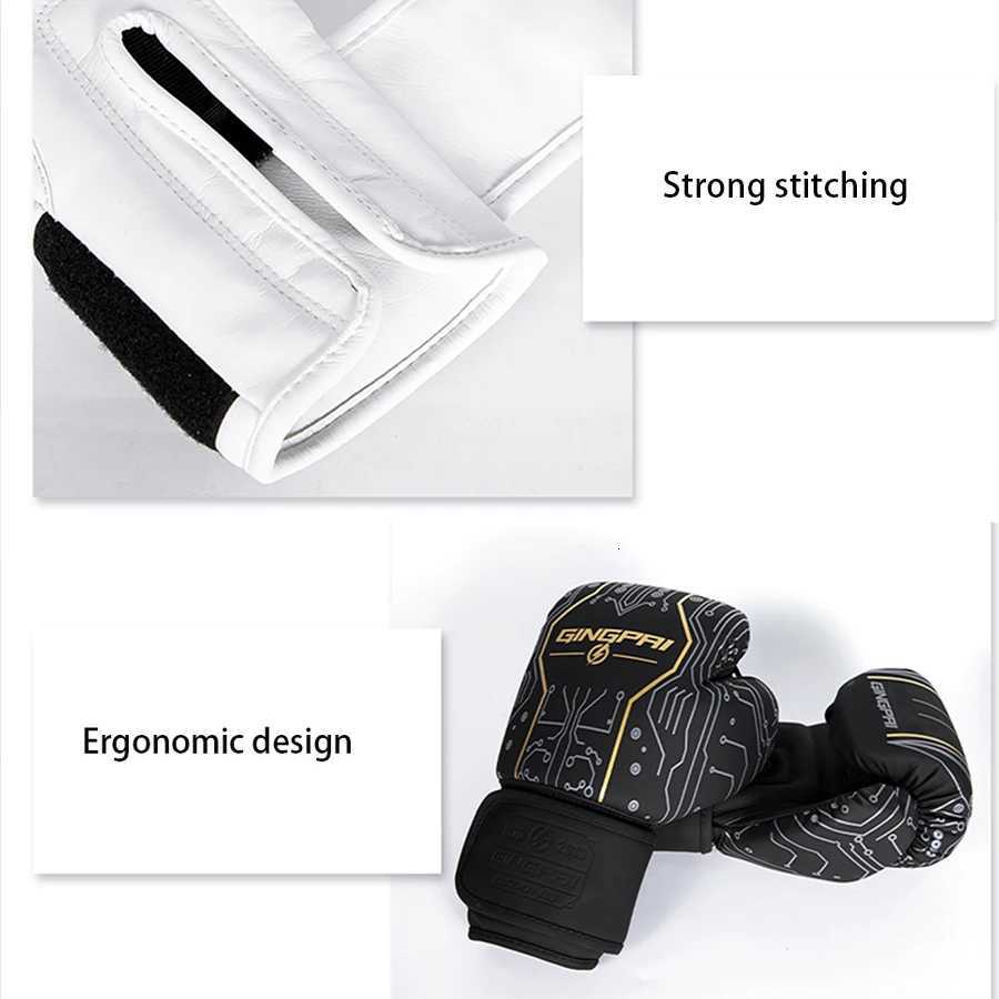 Professional 810121416oz Boxing Gloves PU Muay Thai MMA Profession Kickboxing Adults Sandbag Training Gloves Equipment Y251023