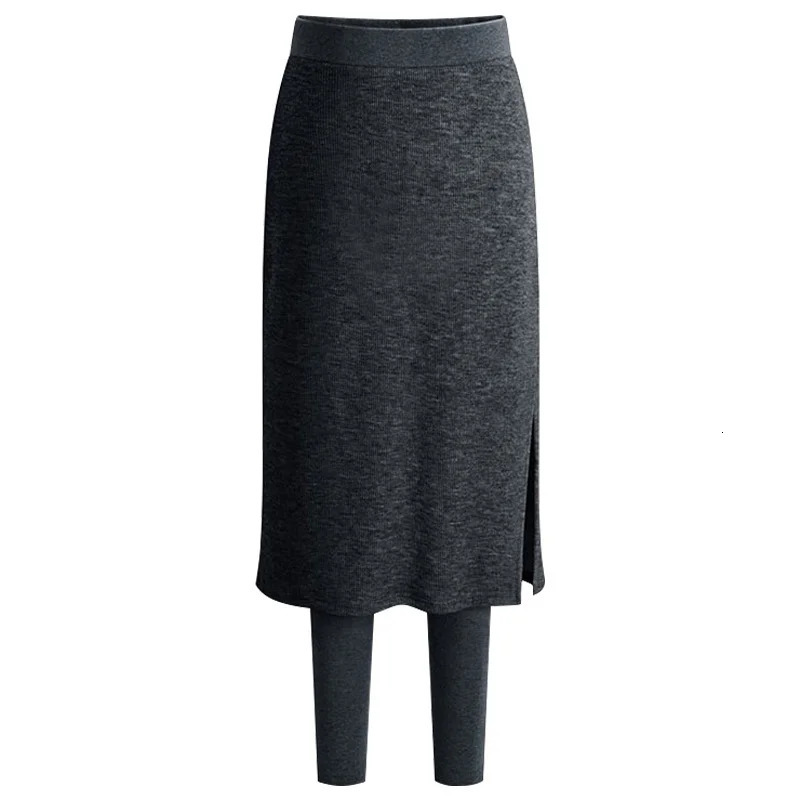 Culottes Leggings Women Warm Winter Tights Thermal Skirt One Piece Pants Fleece Leggins Sweatpants Plus Size Clothes Leg Warmers 251018