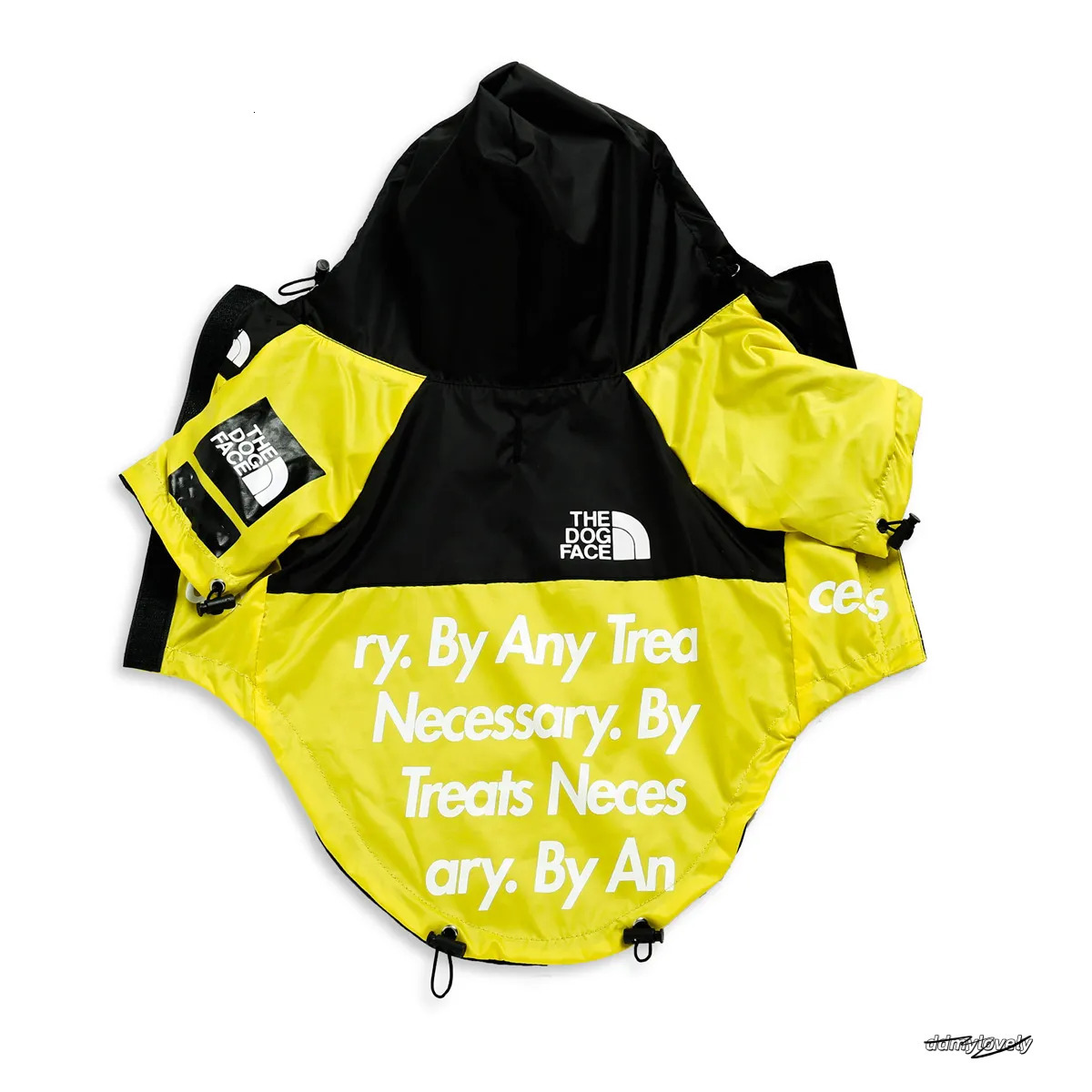 Waterproof Dog Raincoat With Adjustable Hood Tail Drawstring - Outdoor Rain Jacket For Small, Medium, And Large Dogs Ddmylovely