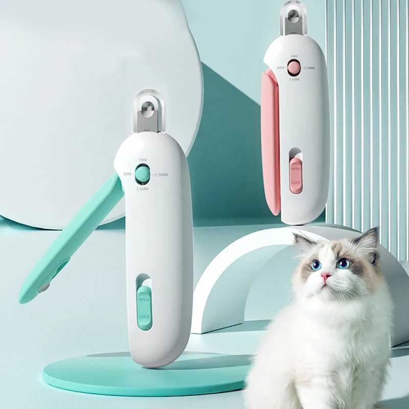 Pet Nail Clippers Dog Nail Clippers Multifunctional Teddy Cat Stainless Steel Grooming Scissors Z20251024