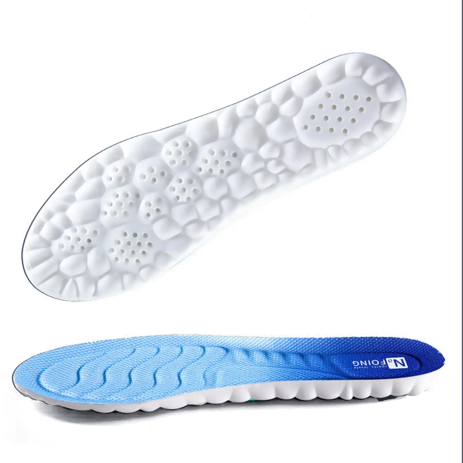 One Pair Pu Insole Super SoftLong Standing Arch SupportThickened Shock Absorption Insole251020
