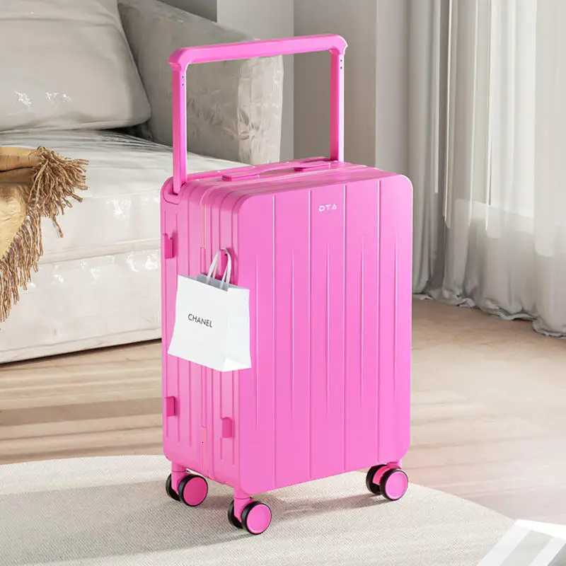 Boarding box 20 inches high appearance level new luggage female small pink suitcase wide male trolley box 24W251024
