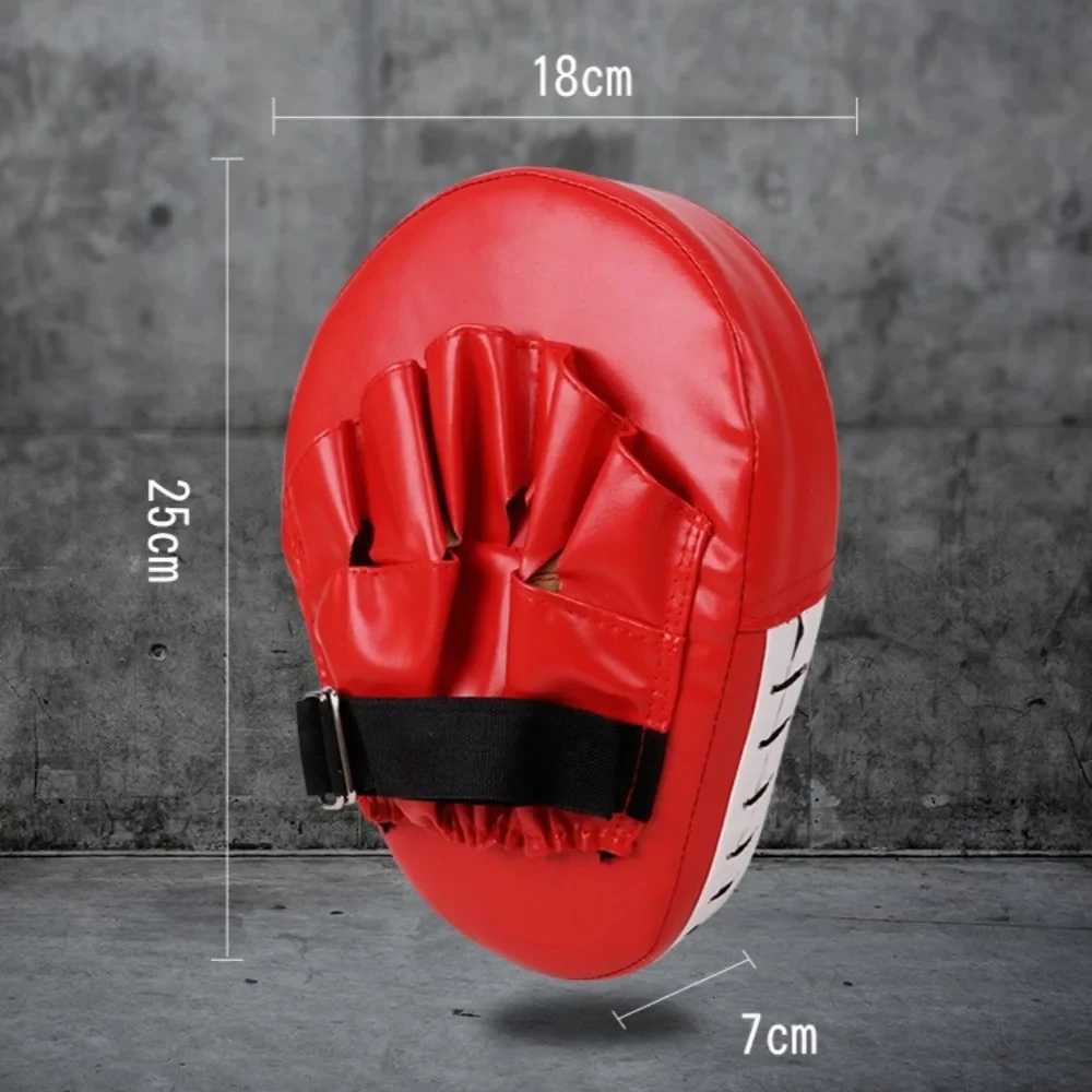 12PCS PU Boxing Hand Target Wear Resistant 5Finger Hand Target Punching Mitts Boxing Focus Pads for Boxing MMA Muay Thai Y251023