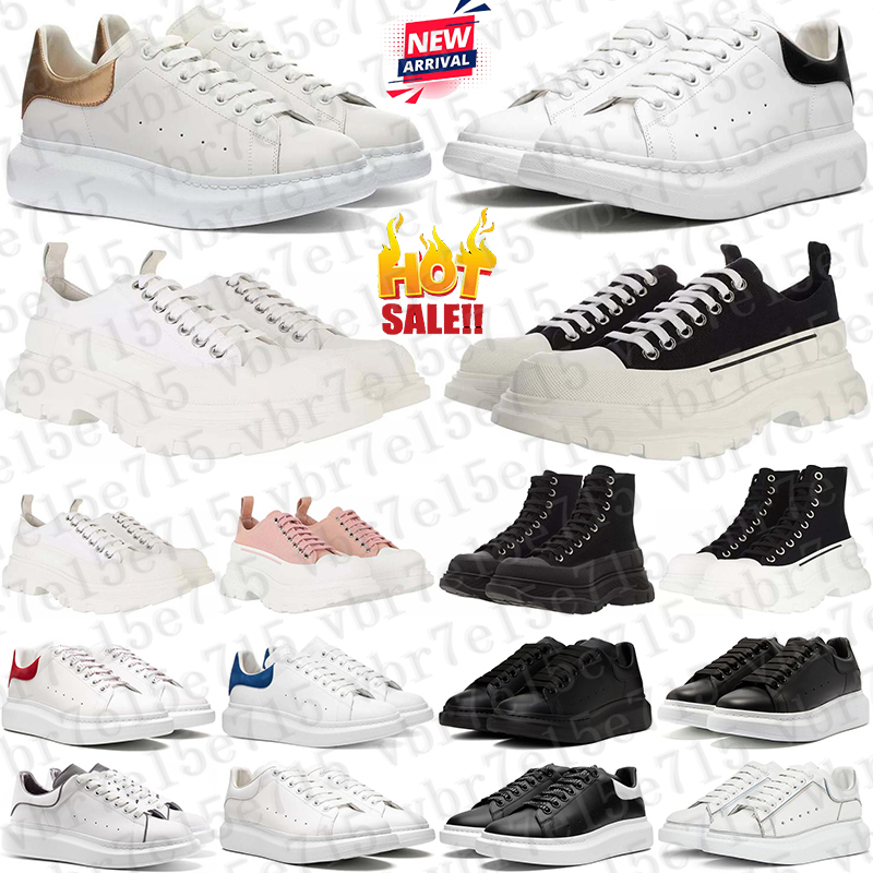 Designer Oversized sneakers Shoes chaussure for mcquen mens womens black white men women trainers scarpe Plate-forme casual luxury top
