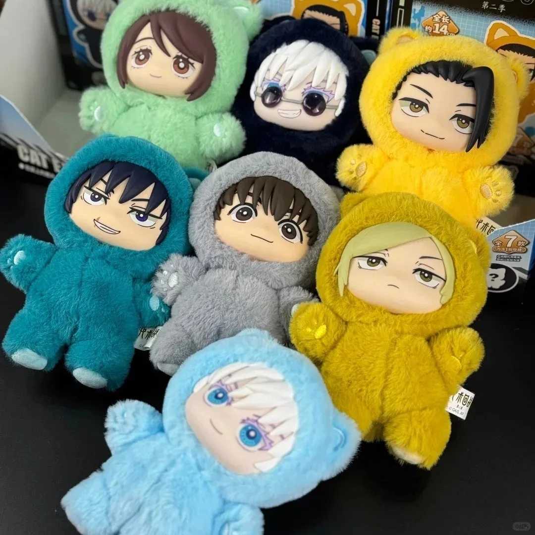 In Stock Genuine Eaki Jujutsu Kaisen Season 2 Cat Park Par Gojo Satoru Blind Box Plush Doll Bag Pendant Model CollectionXJ251024