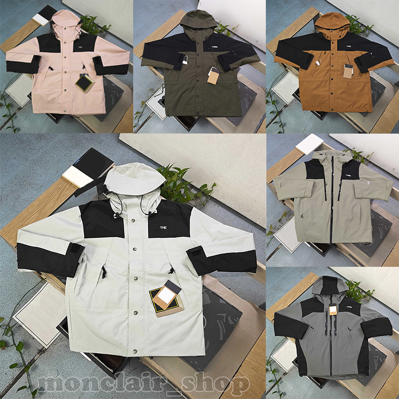 mens windbreaker gesigner norths womens jacket Outdoor casual classic windbreaker jacket top quality yy.