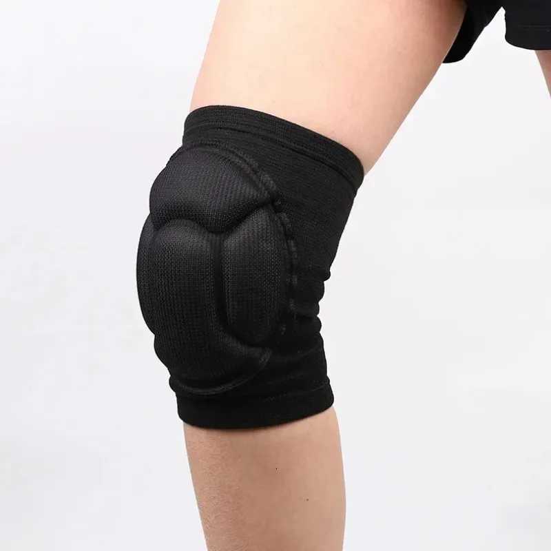 Breathable Sports Knee Brace Volleyball Honeycomb Shockproof Knee Pads Collision Elastic Knee Compression Sleeve Protector GearW251024